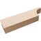 Ekena Millwork 4in. W x 8in. H x 28in. L Huntington Woodgrain TimberThane Rafter Tail, Primed Tan RFTUR04X08X28HUNRCPR - alternate 4